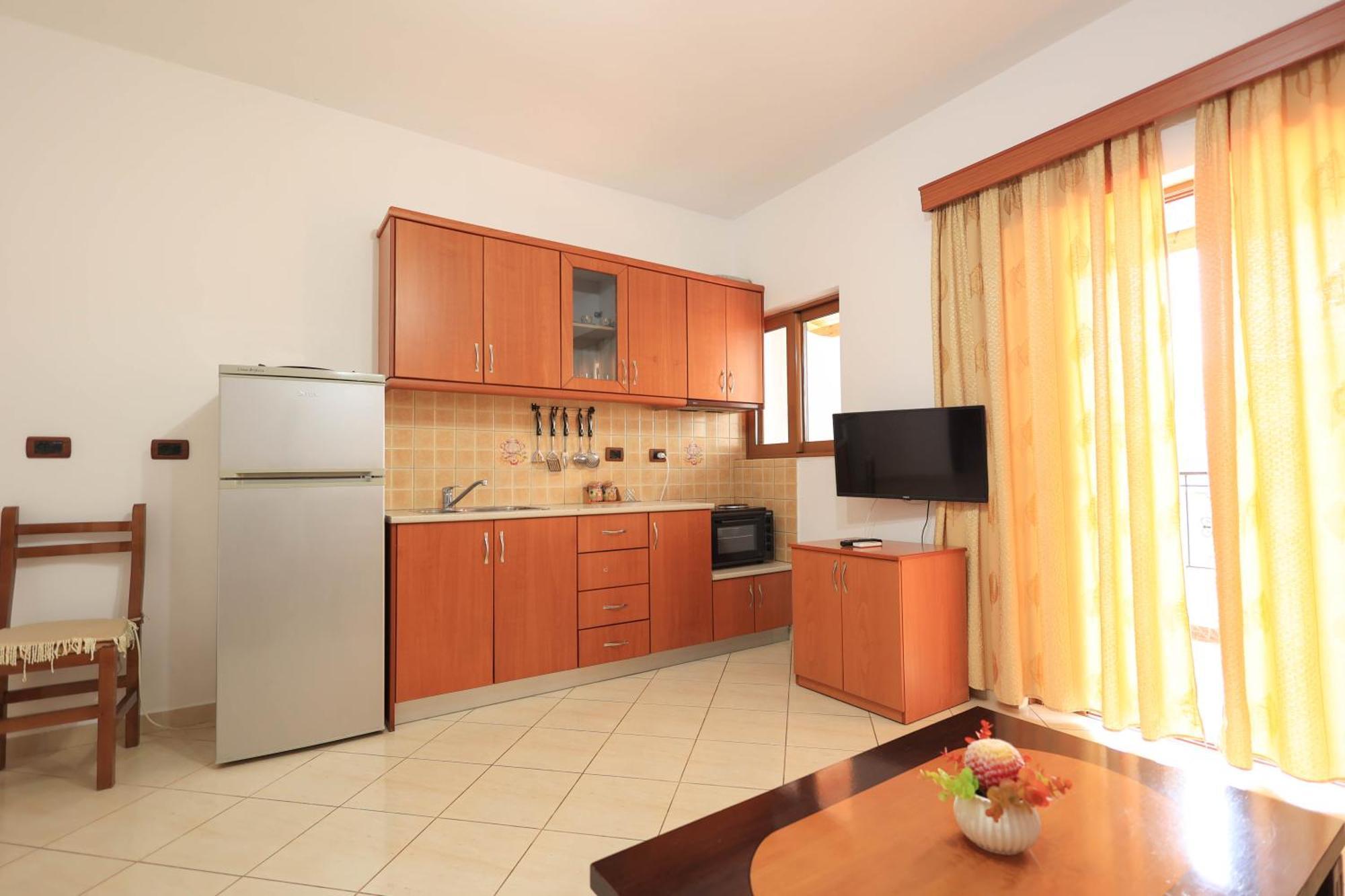 Kejsi Apartaments Sarande Bagian luar foto