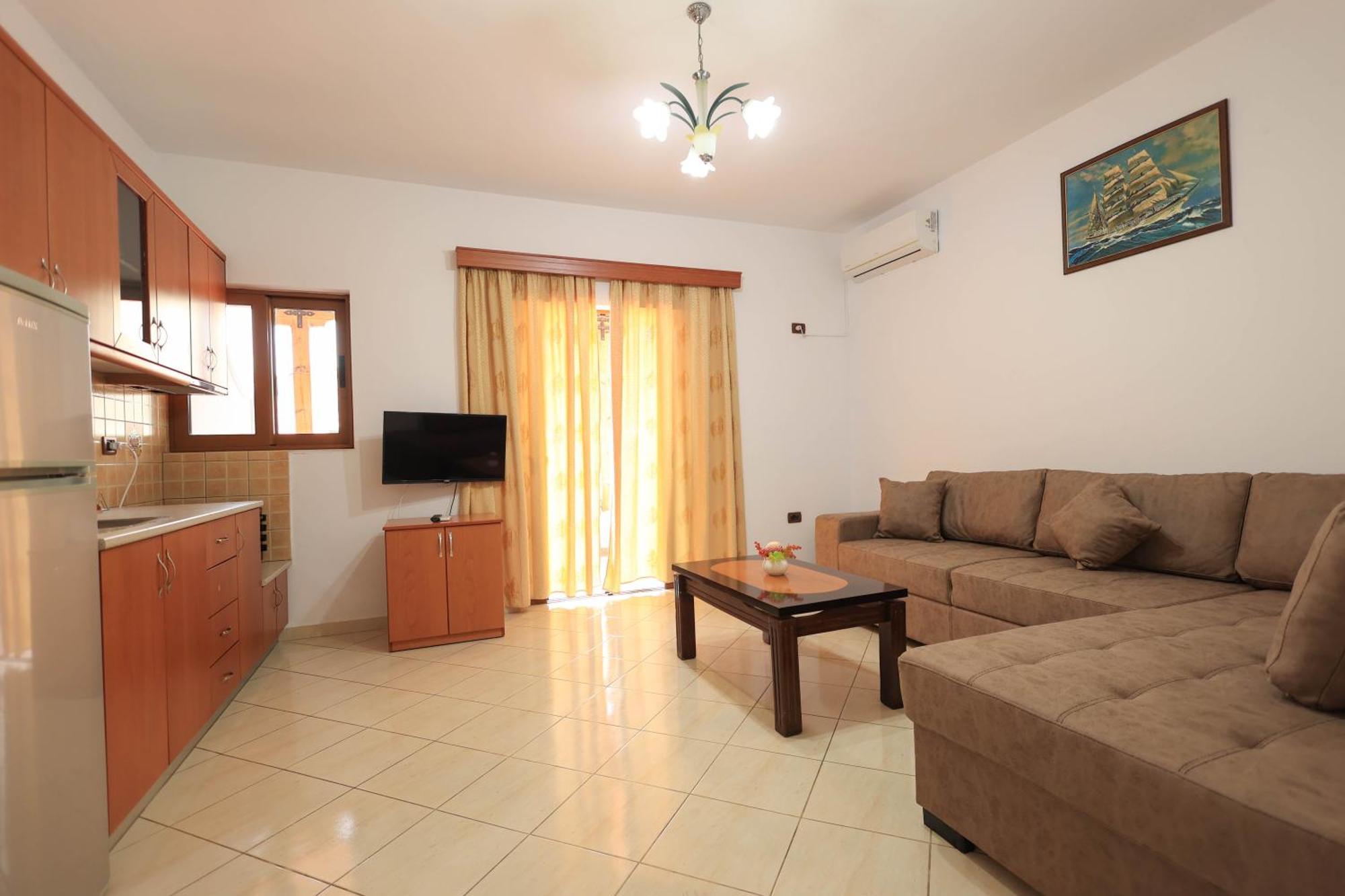 Kejsi Apartaments Sarande Bagian luar foto